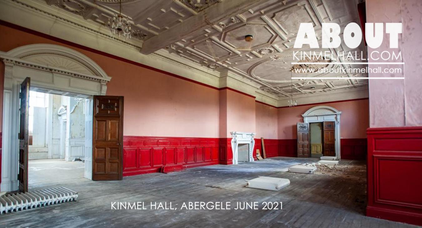 Kinmel Hall After Years of Neglect June 2021