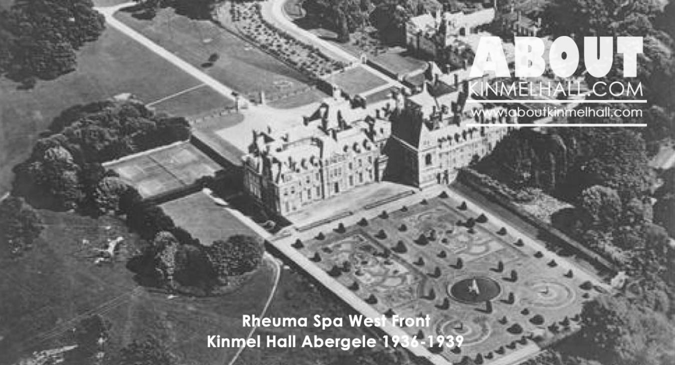 Kinmel Hall Rheuma Spa West Front 1936-1939