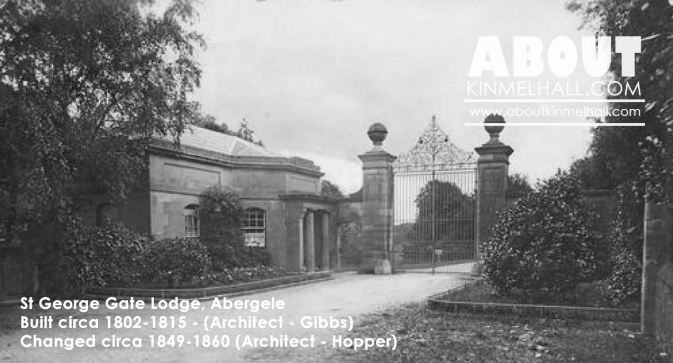 Kinmel Hall - St George Gate Lodge circa 1850