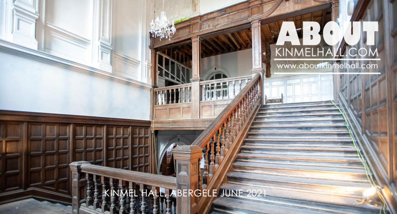 Kinmel Hall After Years of Neglect June 2021