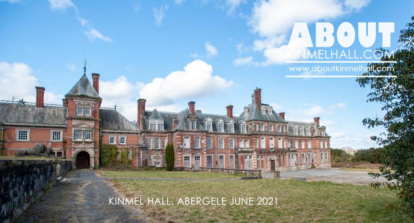 Kinmel Hall After Years of Neglect June 2021