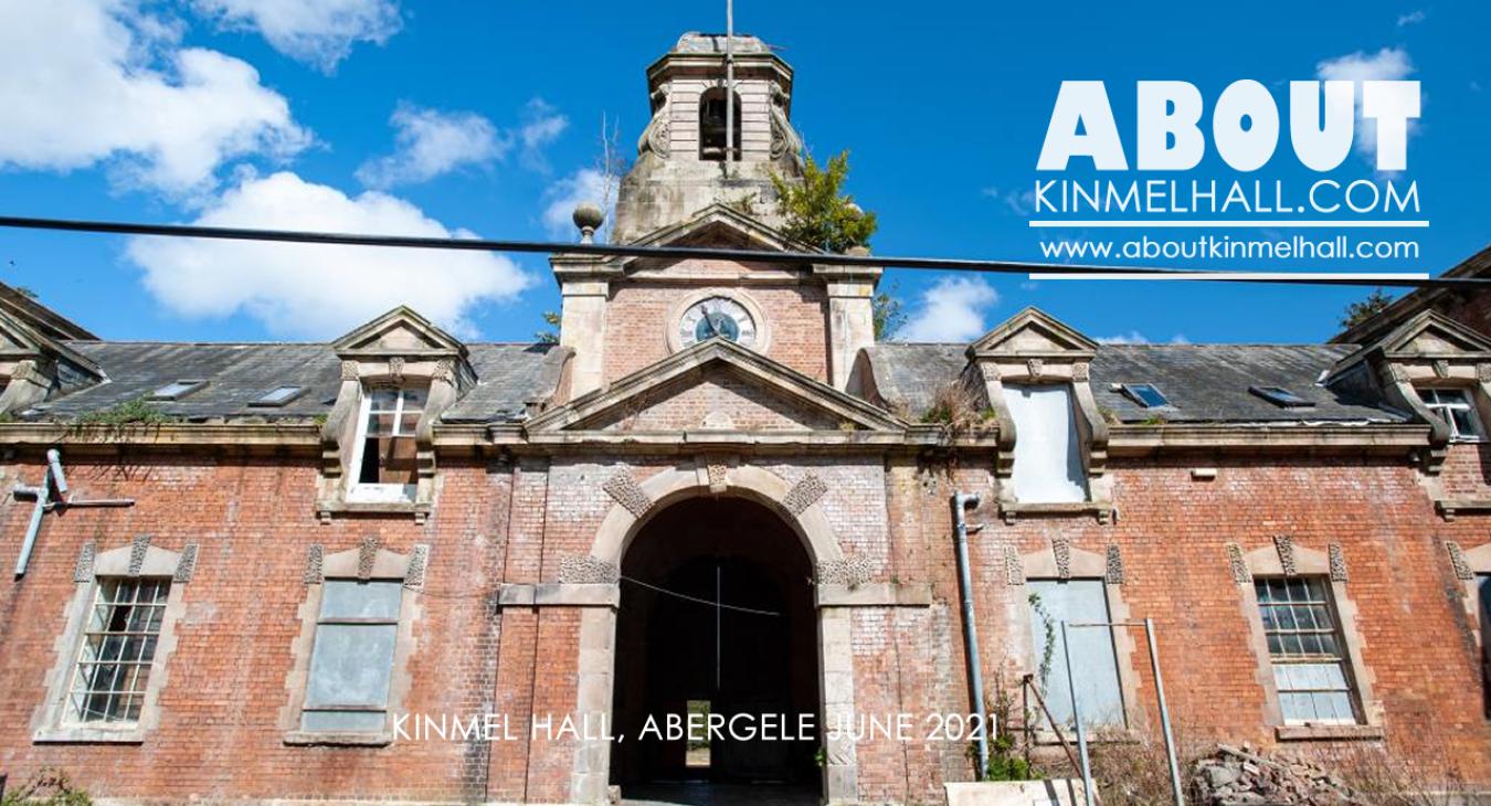 Kinmel Hall After Years of Neglect June 2021