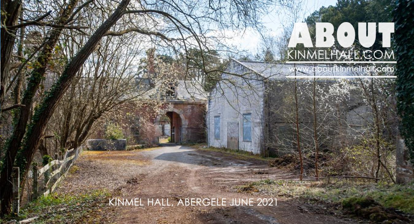 Kinmel Hall After Years of Neglect June 2021